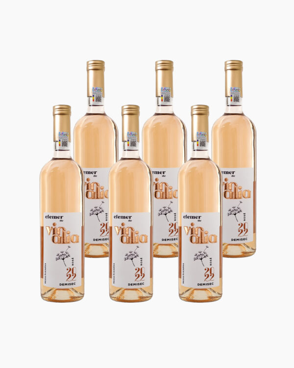 Pachet "Efemer de Vinalia" Rose demisec (pachet 6 sticle)